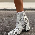 Princess Polly  Snake Print Boots Photo 0