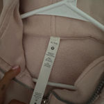 Lululemon Light Pink Half-Zip Scuba Photo 1