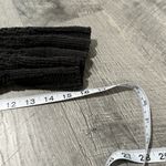 Arizona  Women's Pullover Sweater Black knitted crochet cropped warm casual basic Photo 5