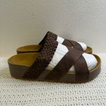 New. Brown Sandals for Women – Soft Cushioned Soles, Casual Warm Weather Wear Size 10 Photo 12