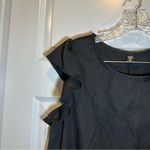 SheIn  Curve Black Scoop Neck Flutter Sleeve Dress 1XL Photo 3