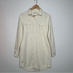 Outerknown Women’s Cream Linen Blend Utility Dress Size XS Photo 1