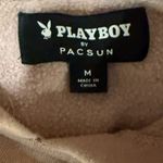 Playboy  Pink Pullover Hoodie w/ Black Bunny Logo Photo 4
