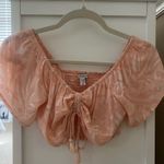 Pink Floral Top Size XS Photo 1