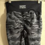 PINK Victoria's Secret Black and Gray High Waist Leggings Size XS Photo 4