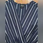 ECI  Navy and White Striped Jumpsuit Photo 11
