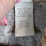 J.Jill Blazer Jacket Women L Petite Beige Floral Button Photo 5