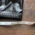 Pleather Crop Top Bralette Fashion Sports Bra Black Size undefined Photo 1