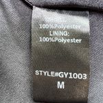 DO+BE  One Shoulder‎ Black Mini Dress Size Medium Photo 4