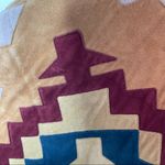 Valentino Garavani Vintage Customized Valentino boutique aztec mesa leather shearling‎ coat Large Photo 4