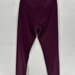 Girlfriend Collective Sz S Set Paloma Bra Compressive Legging High Rise Plum Photo 9