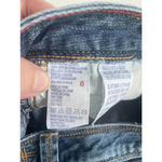 Tommy Hilfiger Women's Denim Mini Skirt Raw Hem Size 6 Blue EUC 0202 Photo 11