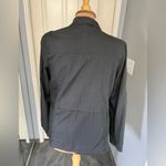 Caslon  Steel‎ Blue Open Front Lightweight Draped Jacket Photo 2