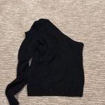 autumn cashmere  Black One-Shoulder Top Photo 0