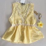 ZARA  butter top Photo 3