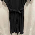 Vintage 70’s handmade lined pleated skirt Wednesday Adams goth school girl dress Black Photo 3