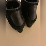 Stuart Weitzman women black suede leather hidden wedge boots size 7 Photo 4