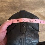 Laredo Vintage 90s  Black Leather Cowboy Boots Women’s Size 5.5 USA Made Western Photo 14