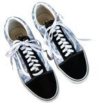 Vans Like New Old Skool Over Sneakers English Tie Dye Black Multi Size 11.5 Photo 0