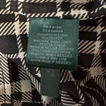 Ralph Lauren Lauren Plaid Collared Button Down Top XL Photo 4
