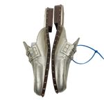 Valentino Garavani Rockstud Leather Mules Slide Agento Gold Size 40.5 Photo 6