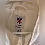 NFL New England Patriots White Team Apparel Jacket Medium full zip puffer sports Photo 2