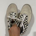 Vans Era Primary Black Checkered and Cream Checker Suede Canvas Sneaker M 7.5 W9 Photo 1