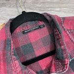 Brandy Melville  worn in red check‎ plaid flannel Photo 1