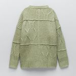 ZARA ✨ PATCHWORK KNIT CARDIGAN✨ Photo 5