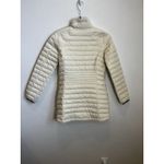 Ralph Lauren LAUREN Jacket Womens XS Puffer Front Full Zip Mock Neck - Cream Photo 2