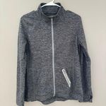 Vineyard Vines Women’s Small performance Zip Up jacket gray Black Space Dye Photo 0