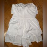 Princess Polly  White Strapless Romper Photo 1