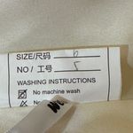 Glamorous Gold Satin Maxi Dress Size 6 Photo 14