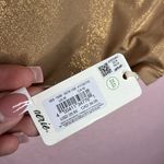 Aerie Smoothez By Gold Metallic Cropped Tank. Size M Photo 2