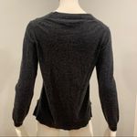Massimo Dutti  Wool and Silk V Neck Long Sleeve Sweater Photo 4