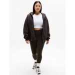 Athleta New  L Upfield Bomber Jacket Truffle Brown Large Photo 3