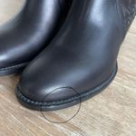 Bottega Veneta Edoardo Intrecciato Jungle Calf Western Ankle Boot in Black Leather Size 38 Photo 8