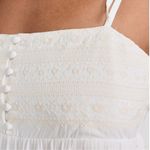 Spiritual Gangster White Ditsy Print Embroidered Maxi Dress Photo 4