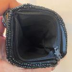 Vintage Black Red Beaded Coastal Pinup Rockabilly Preppy Zip Top Coin Pu… Photo 3