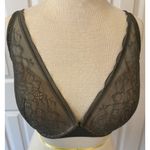 ThirdLove Bra Sz 34E Graphic Lace Plunge Underwire Green Sexy Floral Wide Strap Photo 6