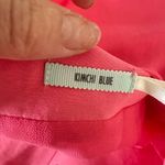 Kimchi Blue  Dress 2 Vida Pink Satin Halter Sleeveless Handkerchief Midi Sundress Photo 11