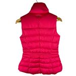 Lilly Pulitzer ‎ Hot Pink Syd Full Zipper Puffer Down Blend Vest Size XXS Photo 3
