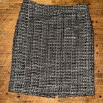 J Crew business casual The pencil 6 tweed minimalist skirt Gray Photo 0