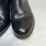 B.O.C. By Born Richardson Black Leather Heeled Ankle Boots Women’s Size 6 Photo 4