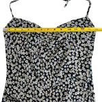 Princess Polly  McLeod Blue Floral Drawstring Ruched Halter Ruffle Mini Dress Photo 7