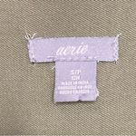 Aerie  Olive Green Short Sleeve Utility Romper Small Photo 4