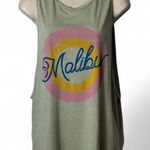 Honey Punch Graphic Print Muscle Tank Top‎ Photo 0