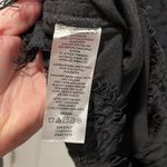 Ann Taylor black lace scallop hem blouse sleeveless medium Photo 6