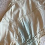 Cropped Oversized Denim Jacket Tan Size M Photo 4