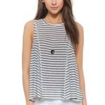 House of Harlow  1960 Size Large Sunset Seamed Sleeveless Tank Top Blouse FLAWS Photo 0